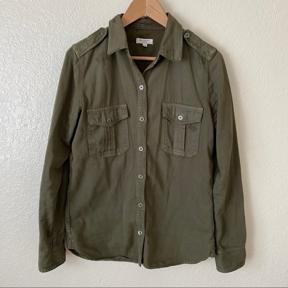 Equipment major cotton button down top sz small - Picture 2 of 8